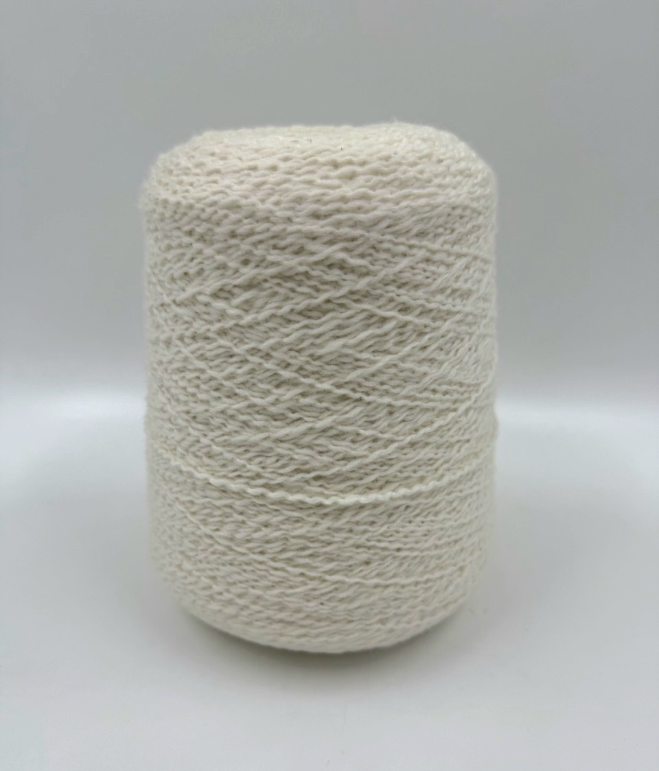 Пряжа Weavy, New Mill, меринос, кашемир, цвет молочный